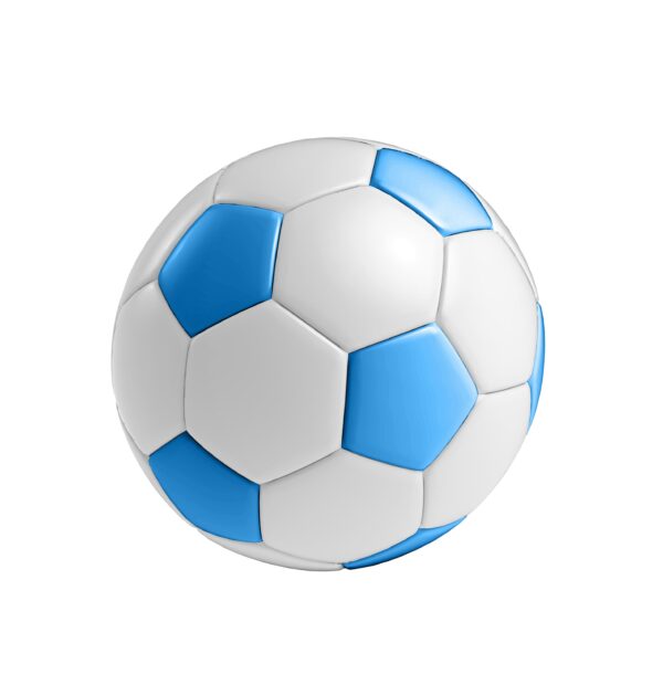 Classic Blue and White Football – Perfect for Every Game